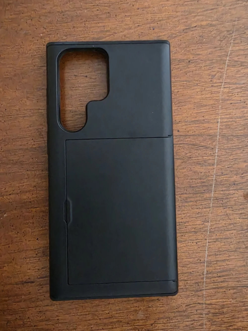 Samsung Galaxy S23 Ultra Black Phone Case With Wallet